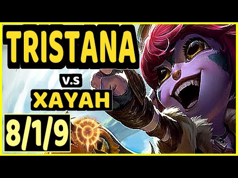 NIXERINO (TRISTANA) vs XAYAH - 8/1/9 KDA BOTTOM ADC GAMEPLAY - EUW Ranked GRANDMASTER
