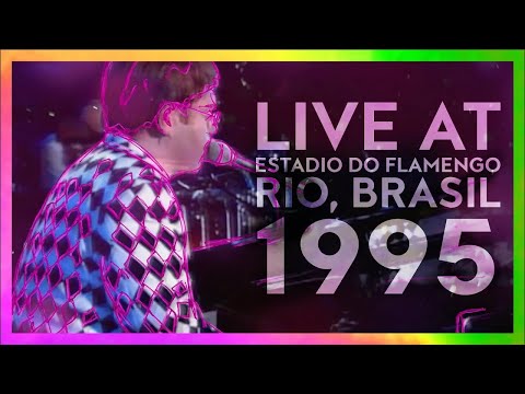 Elton John LIVE HD - Estádio Do Flamengo, Rio de Janeiro, Brasil | 1995 (incomplete show)