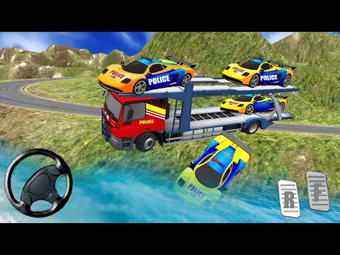 NYPD Police Car Offroad Transport Truck Simulator (by PinPrick Gamers) Android Gameplay [HD]