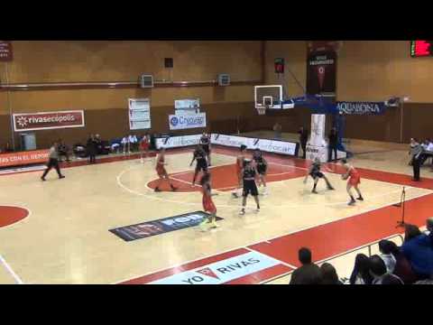 LIGA FEMENINA JORNADA11 RIVAS ECOPOLIS...,61 - 59,SPAR UNIGIRONA... (21/12/2013)