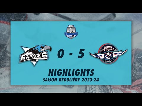 Rapaces de Gap 0-5 Ducs d'Angers - Highlights - Synerglace Ligue Magnus 2023/24