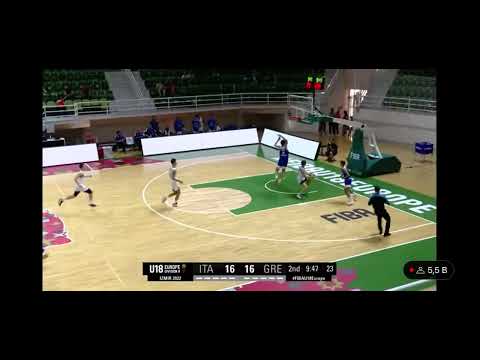 Matteo VISINTIN | Crazy Movement | 2022 FIBA U18 EUROPEAN CHAMPIONSHIP | Italy