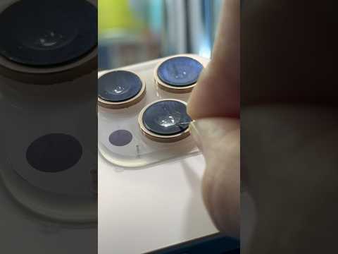 iPhone 16pro Camera Glass Replacement / #hussainfix #appleiphone #ytshorts #repair #ganpatiplaza