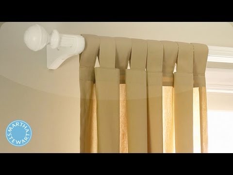Ask Martha: Choosing and Installing Drapes - Home How-To Series - Martha Stewart