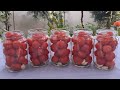KIŞLIK MINI DOMATES #turşu NASIL SAKLANIR🍅🍅KAKO ČUVATİ PARADAJS U TEGLI ZA ZIMU