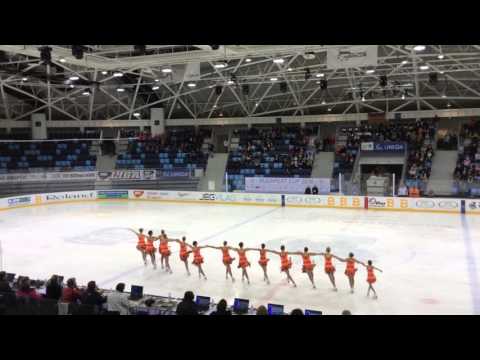 SAXONY ICE PEARLS Budapestcup 2016 1. Platz