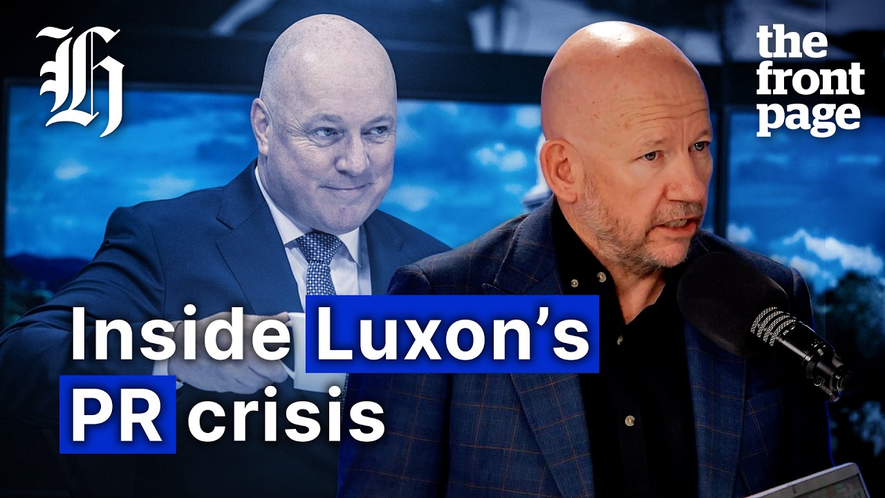 Can Luxon's media problem be fixed before election day? | The Front Page