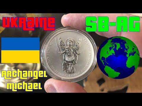 SB-AG Ukraine Silberner Erzengel Michael