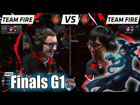Bjergsen Vayne vs DoubleLift Vayne | Game 1 Grand Finals 1v1 All-Stars 2015 | NA vs NA