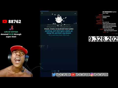 Ishowspeed raps to KSI “Lamborghini”