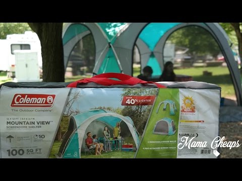 Coleman Mountain View 12x12 Screendome Shelter Review