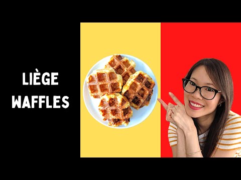 LIÈGE WAFFLES 比利時鬆餅/华夫饼 | How To Make AUTHENTIC Belgian Liège Waffles / Luikse wafels
