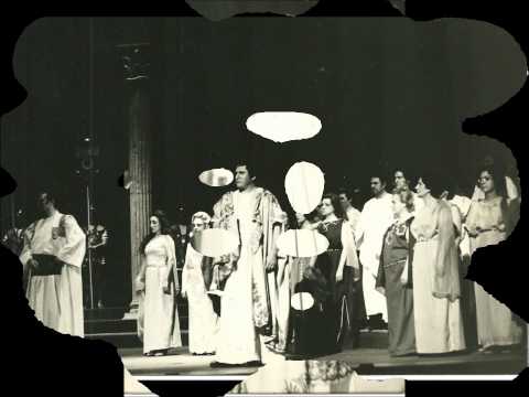 POLIUTO...OGGETTO DEI MIEI NUMI...concertato 1 atto...A.Zambon...L.Gencer...Barcellona 1975...