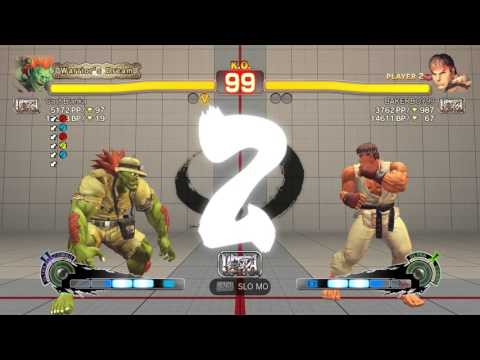 Cast Blanka (Blanka) Vs. BAKERBOY99 (Ryu) - USFIV Ranked Match