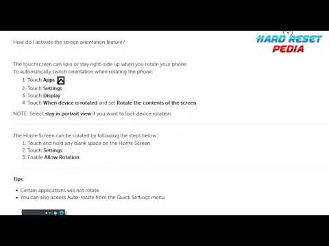 ☑️ Auto Rotate Screen Moto G5 Plus