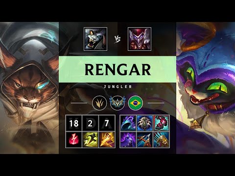 Rengar Jungle vs Shaco - BR Challenger Patch 25.16