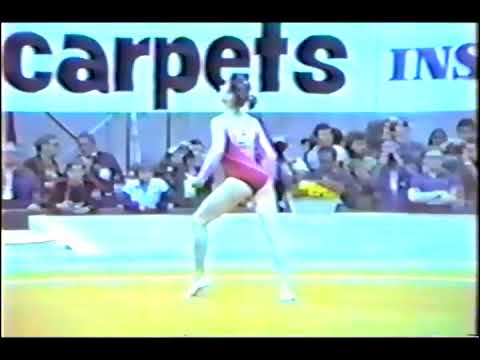 FX EF 1987 European Championships   Beata Storczer HUN 19 638