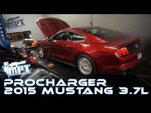500HP V6 Mustang - Procharger Supercharged 2015 Mustang 3.7L - MPT Dyno Tuned