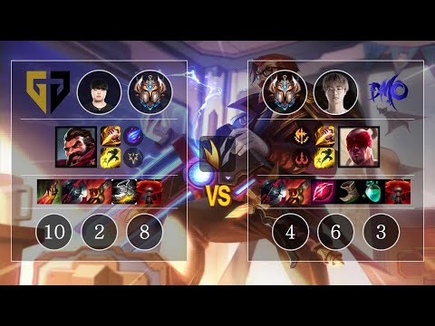 GEN Clid Graves vs DMO bless Lee Sin Jungle - KR Patch 10.12