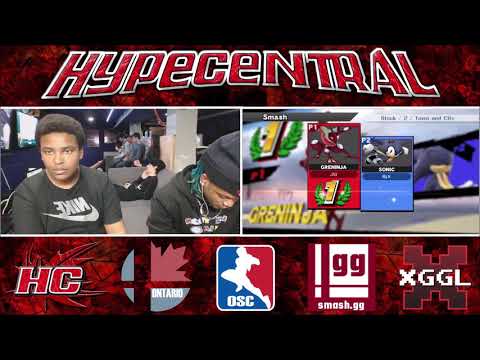 HC83 Smash4 - GF Bo5: Jw (Greninja) vs Toon KaKe (Sonic)
