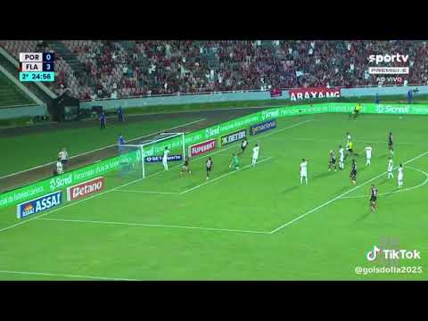 GOL DE MATHEUS GONÇALVES CONTRA A PORTUGUESA-RJ (PORTUGUESA-RJ 0 X 5 FLAMENGO)