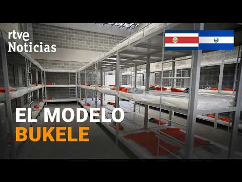 Costa Rica inaugura una megacárcel y El Salvador estudia liberar a miles de presos