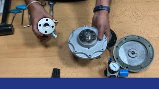 Dismantling of HP Regulator