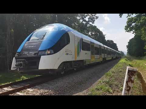 EZT 27WEb Elf Pociągi relacji  Wisła Głębce-Katowice