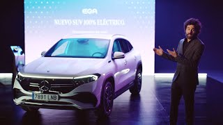 Raúl Gómez presenta el nuevo Mercedes EQA Trailer