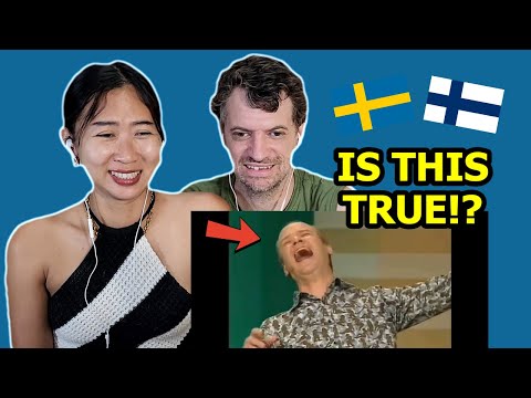 Our First Reaction to Robert Gustafsson - Finnish Way of Drinking (Swedish Comedy)