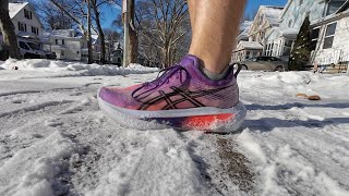 Asics Megablast Vs. The Rochester Winter