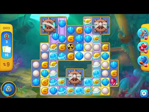 Fishdom 6413 Level - 12 moves - NO BooSTERS