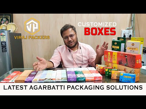Agarbatti Incense Stick Packaging Boxes Customized Mono Carton