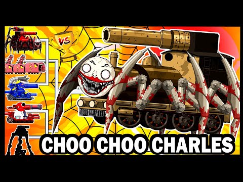 Evolution of Choo Choo Charles vs Fire trucks | WOT | Мультики про танки | Arena Tank Cartoon