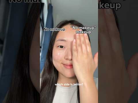 No Makeup vs. No Makeup Makeup ✨