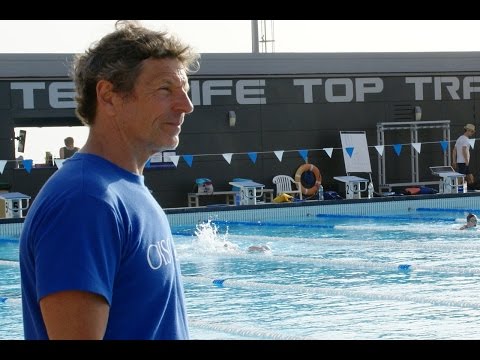 Interview with swimming coach Glen Christiansen at Tenerife Top Training.