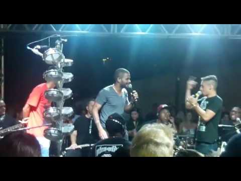 Arlindo Cruz , Cirrose Partideiro , Arlindinho e Mosquito versando