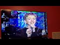billy on larry king  singing  God 's is alive  well 11/30/01