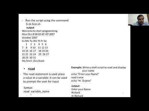 Shell Programming Read Exit Test Command If While For Expr