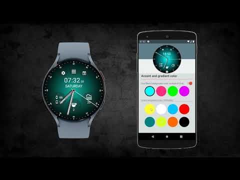 Black Classic Watch Face Video