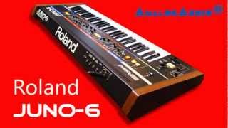 Video thumbnail for ROLAND JUNO-6 Analog Synthesizer 1982 | HD DEMO by AnalogAudio1
