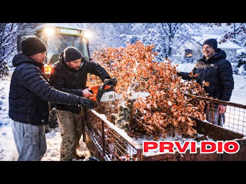 BOŽIĆ U MOM KRAJU #1 - PEČEMO PEČENICU I SPREMAMO BADNJAK ZA VOŽNJU KROZ SELO !! /w Komšije, Zet