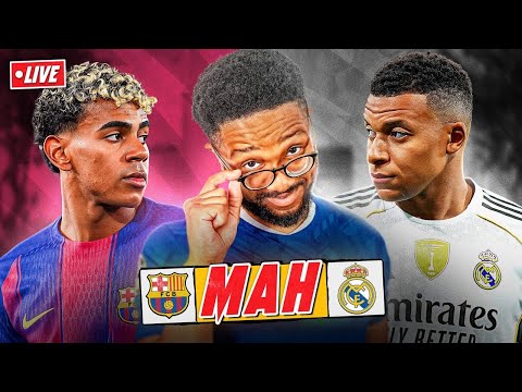 BARCELONA 3-2 REAL MADRID | MAH LIVE