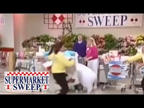 Supermarket Sweep - The Host Gets Hit. Twice. (May 20, 1991)
