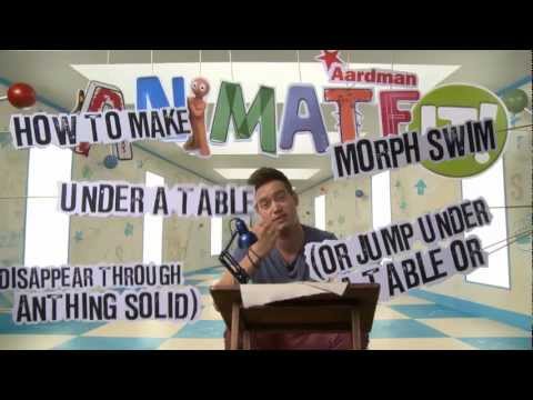 Animate It! Tips and Tricks: How to Make Morph Swim Under a Table!