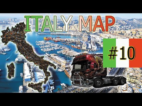 Euro Truck Simulator 2 Italy Map Mod #10| A Genova con danni e spese !!! Italy map