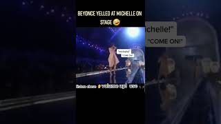 Michelle was like🧍🏾‍♀️