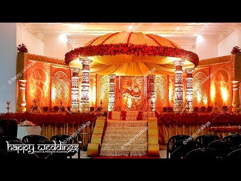 Traditional Hindu wedding Stage