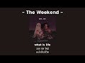 [ THAISUB | คำอ่านไทย ] BIBI - The Weekend - Milli remix #lyrics