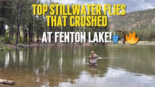 “TOP Stillwater Flies That CRUSHED at Fenton Lake! 🎣🔥 (Catch More Trout)” #rainbowtrout #flyfishing